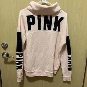 Pink bling sweatshirt